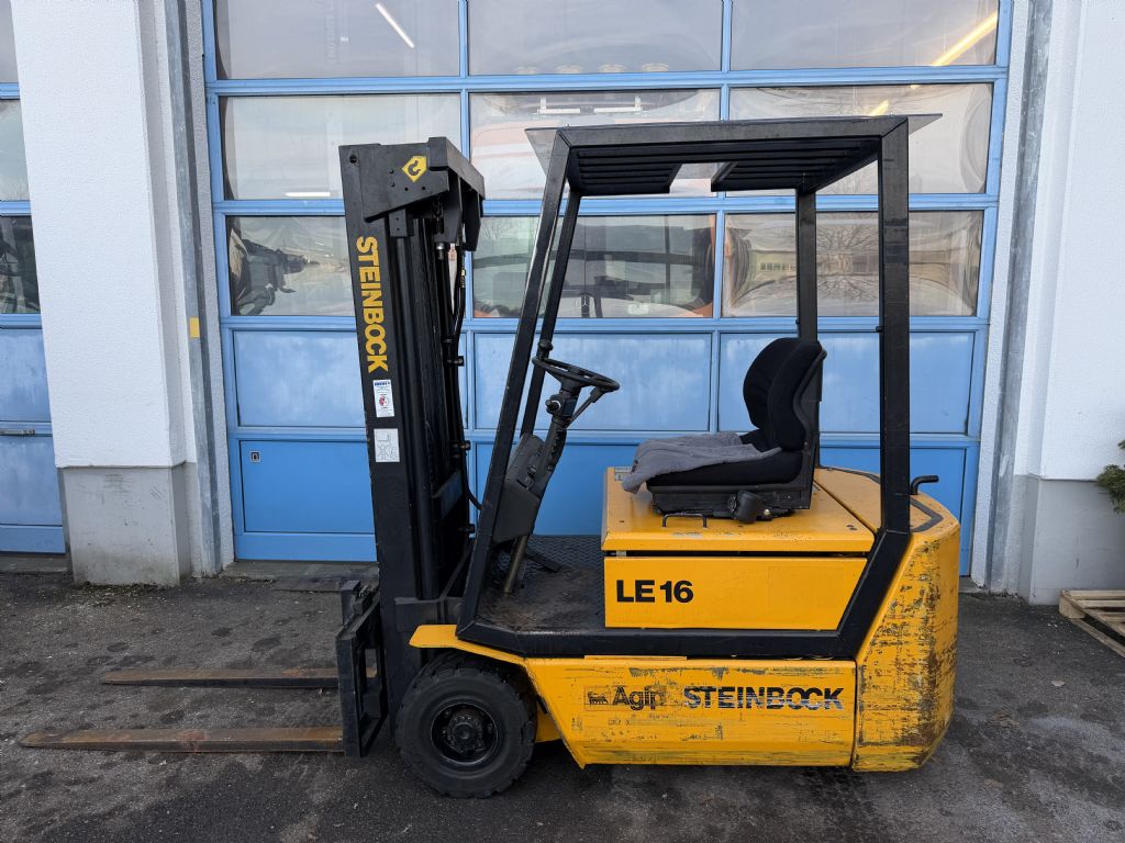 Steinbock-LE16-Elektro 3 Rad-Stapler-www.staplerservice-ebert.de