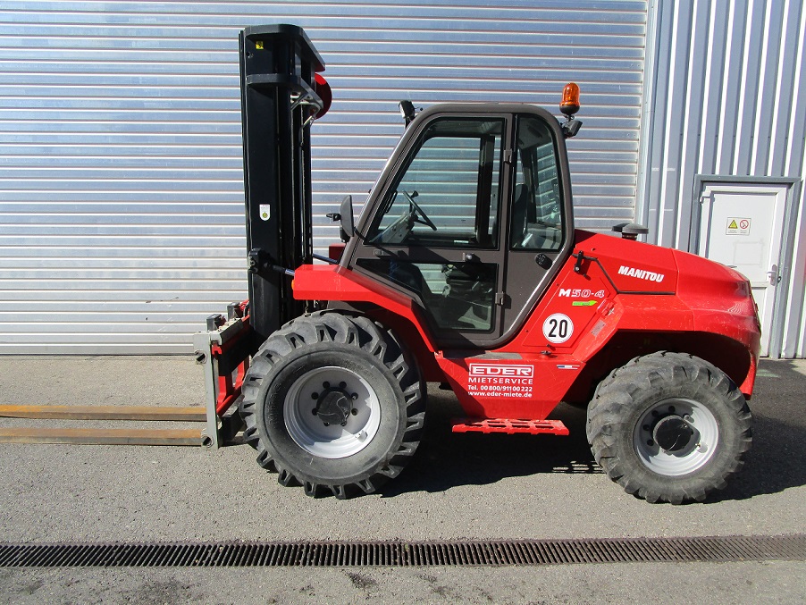 Manitou M 50-4  Gelndestapler www.eder-stapler.de