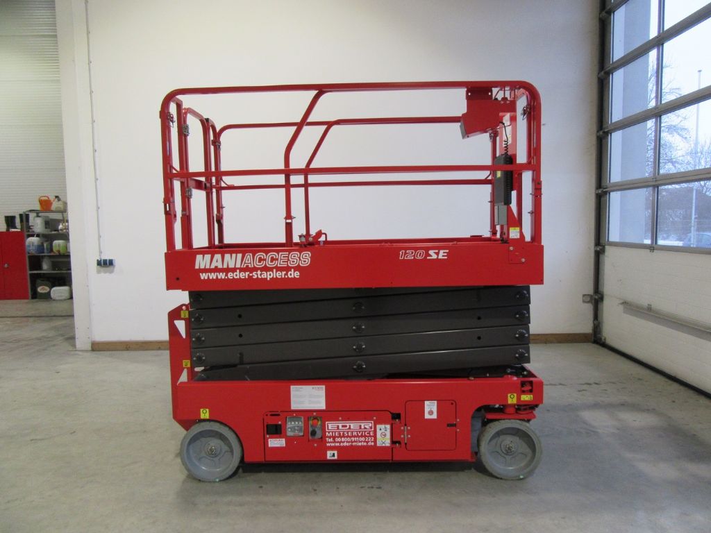 Manitou 120 SE Scherenarbeitsbhne www.eder-stapler.de