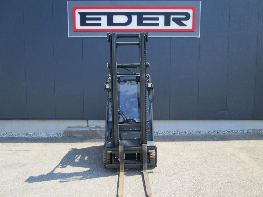 Linde E 15 Elektro 3 Rad-Stapler www.eder-stapler.de