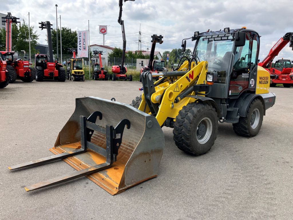 Wacker WL 70 Radlader www.eder-stapler.de