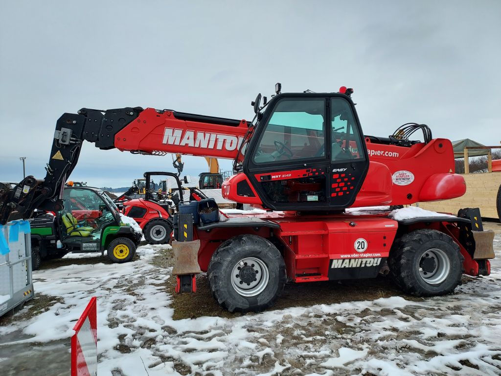 Manitou MRT 2145EASY3603B Teleskopstapler drehbar www.eder-stapler.de