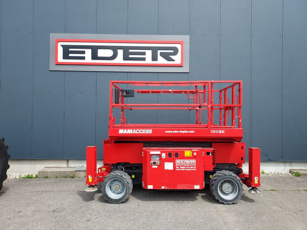 Manitou 120 SC Scherenarbeitsbhne www.eder-stapler.de