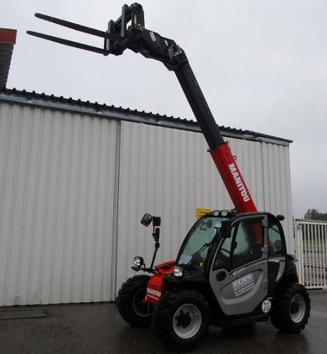 Manitou MT 420 Teleskopstapler starr www.eder-stapler.de