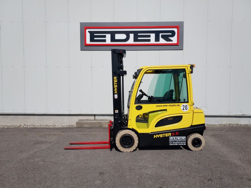 Hyster J 3.5XN Elektro 4 Rad-Stapler www.eder-stapler.de