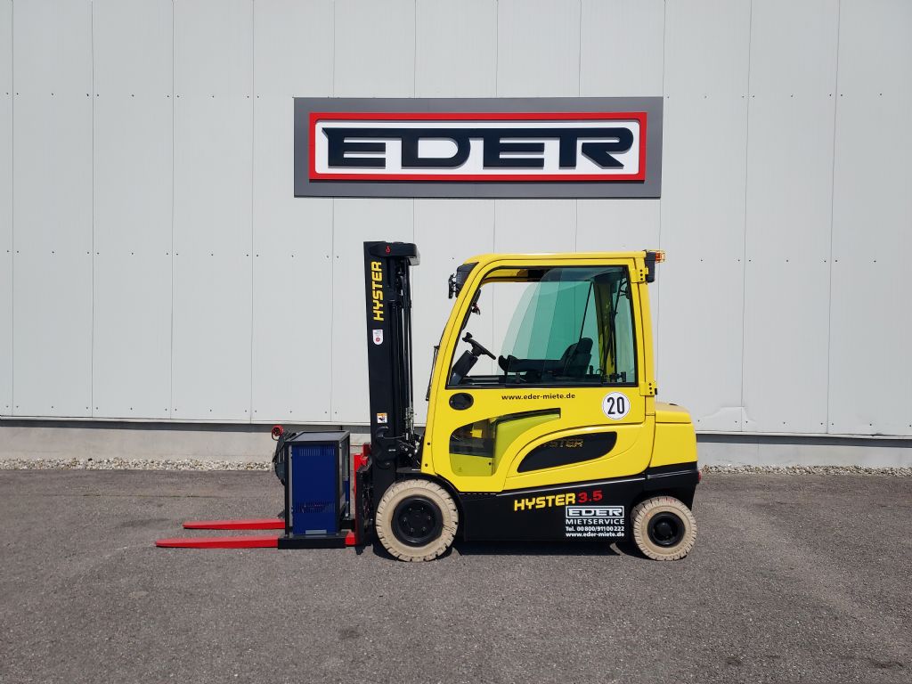 Hyster J 3.5XN Elektro 4 Rad-Stapler www.eder-stapler.de