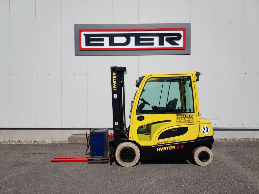 Hyster J 3.5XN Elektro 4 Rad-Stapler www.eder-stapler.de