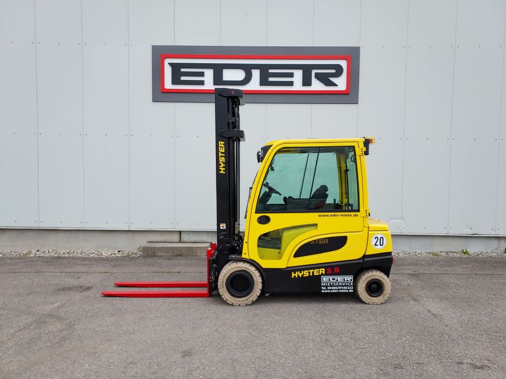 Hyster J 3.5XN Elektro 4 Rad-Stapler www.eder-stapler.de