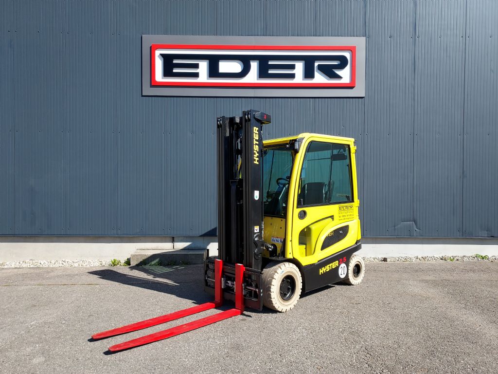 Hyster J 2.5XN Elektro 4 Rad-Stapler www.eder-stapler.de