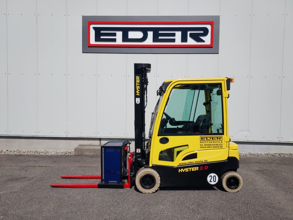 Hyster J 2.0XNT-LWB Elektro 4 Rad-Stapler www.eder-stapler.de