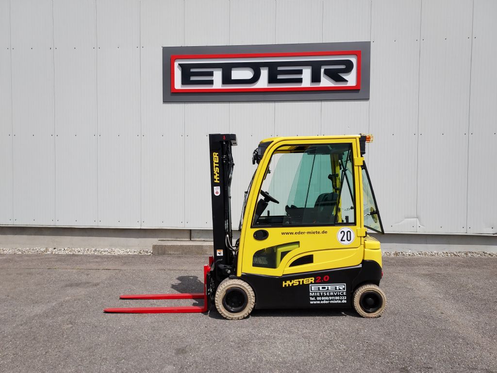 Hyster J 2.0XNT-LWB Elektro 4 Rad-Stapler www.eder-stapler.de