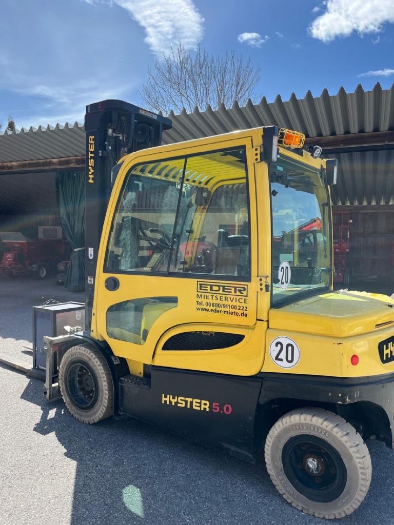 Hyster J 5.0XN Elektro 4 Rad-Stapler www.eder-stapler.de