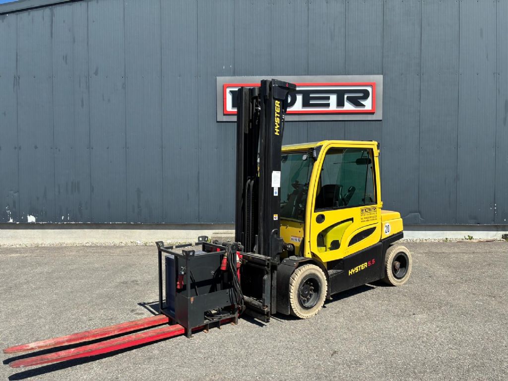 Hyster J 5.5XN6 Elektro 4 Rad-Stapler www.eder-stapler.de