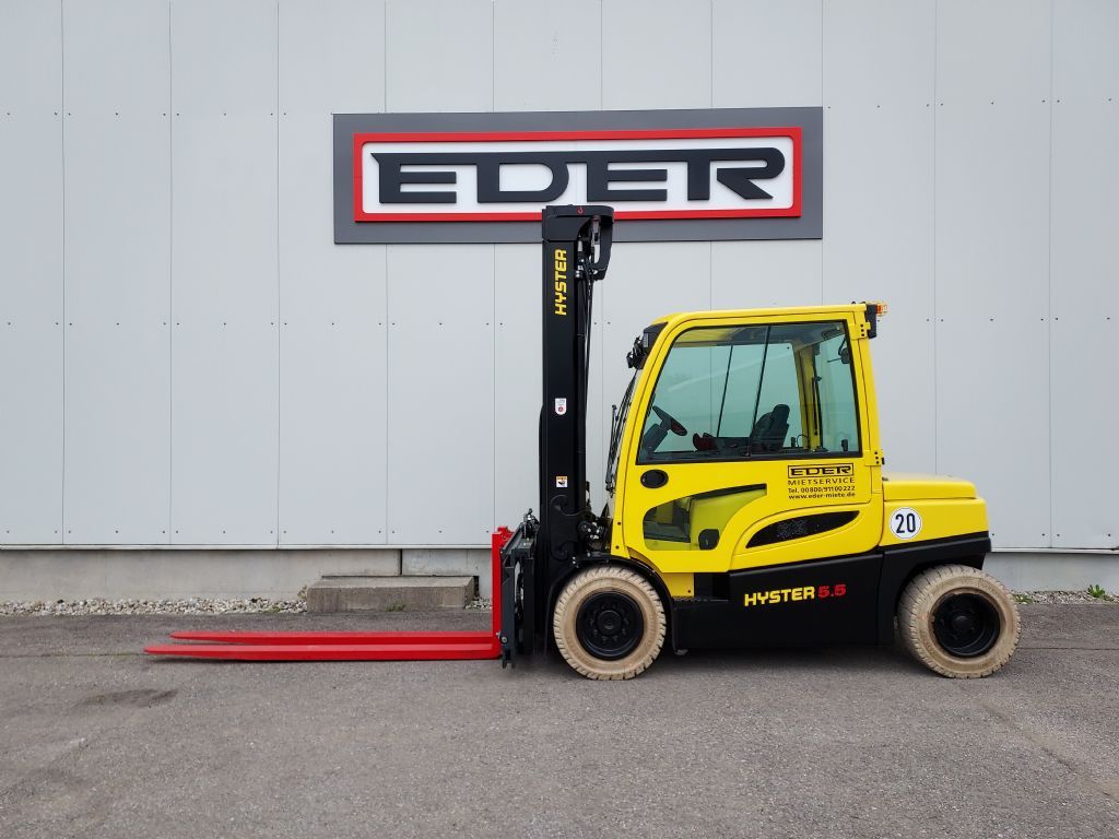 Hyster J 5.5XN6 Elektro 4 Rad-Stapler www.eder-stapler.de