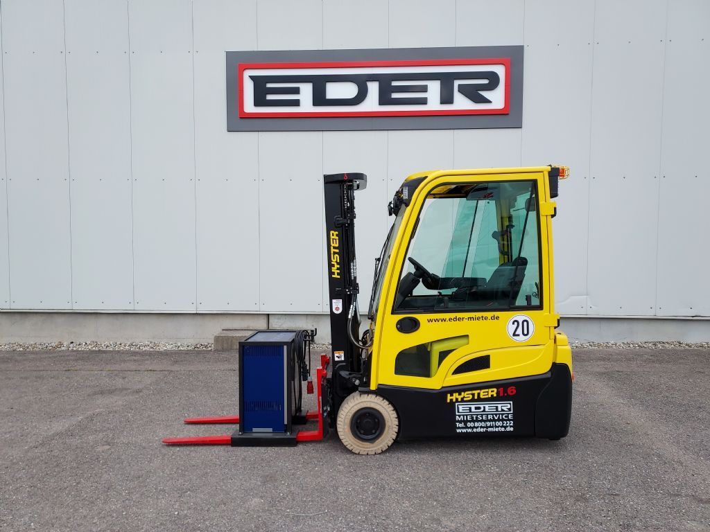 Hyster J 1.6XNT-MWB Elektro 4 Rad-Stapler www.eder-stapler.de