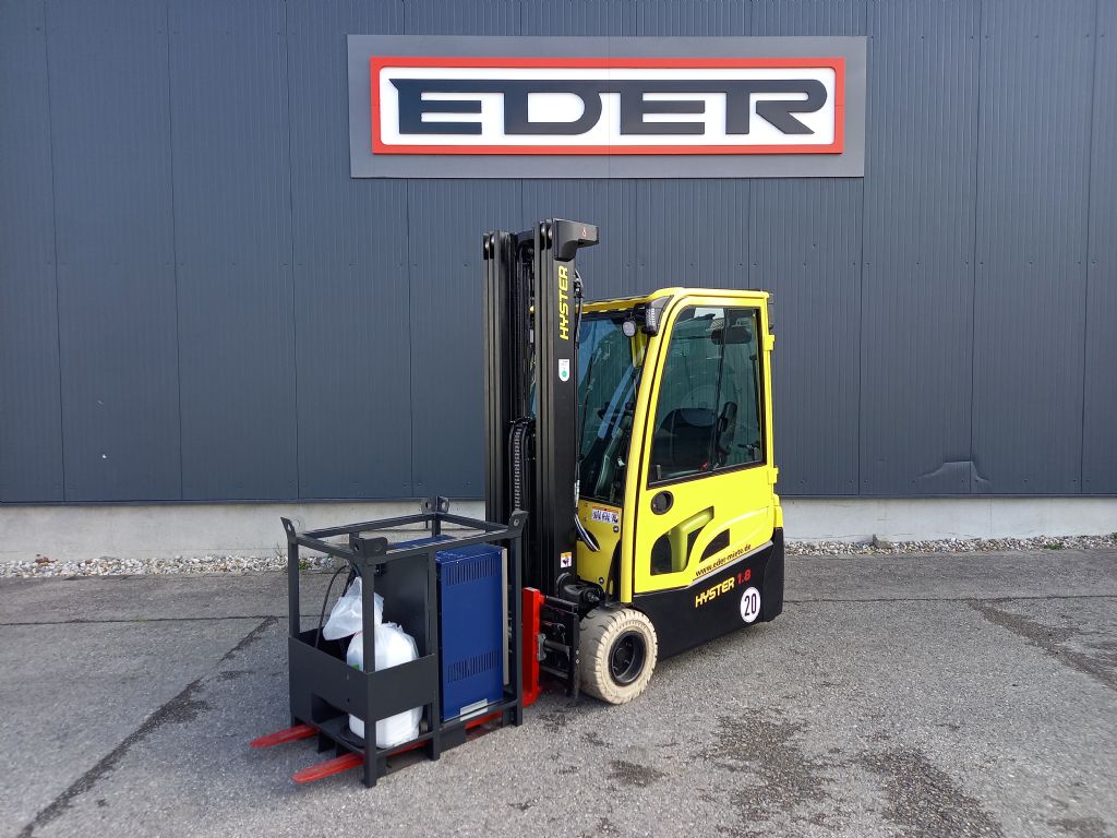 Hyster J 1.8XNT Elektro 3 Rad-Stapler www.eder-stapler.de