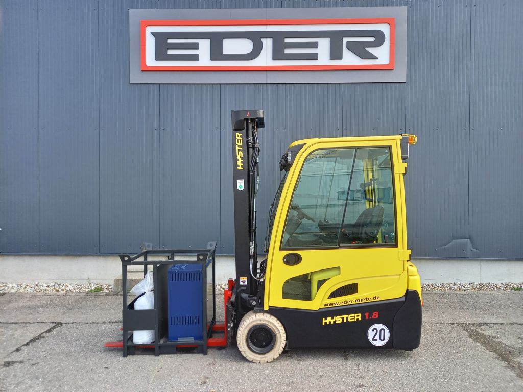 Hyster J 1.8XNT Elektro 3 Rad-Stapler www.eder-stapler.de Hyster J 1.8XNT Elektro 3 Rad-Stapler www.eder-stapler.de