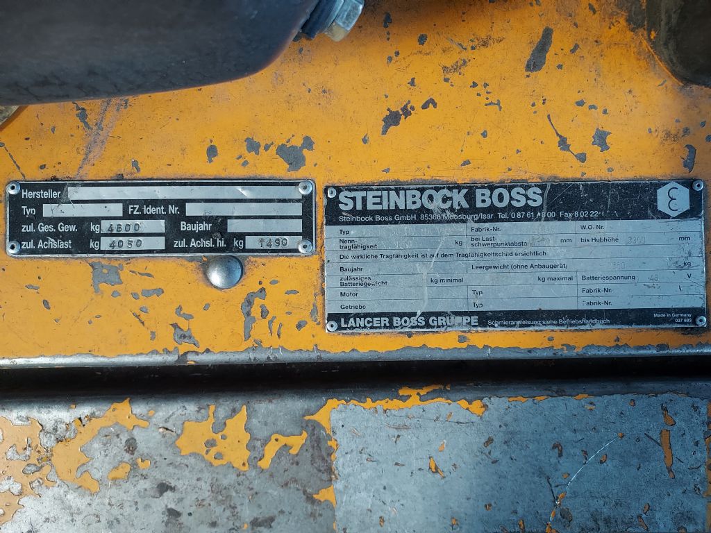 Steinbock LE 18-50 HV MK Elektro 3 Rad-Stapler www.eder-stapler.de