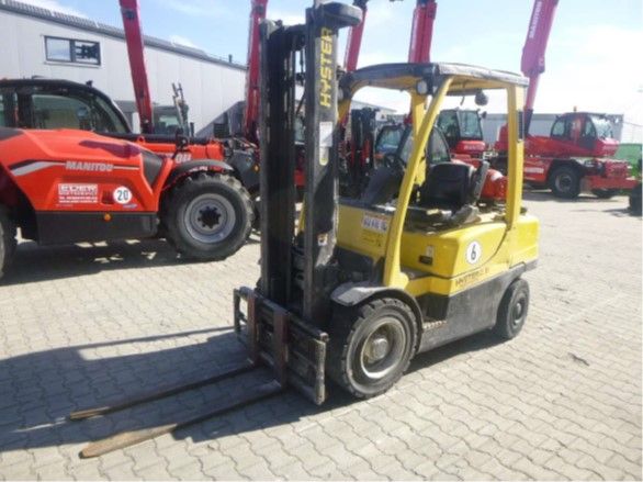 Hyster H 2.5FT Treibgasstapler www.eder-stapler.de