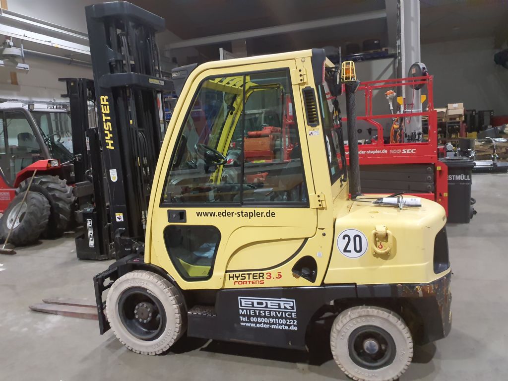 Hyster H 3.5FT Dieselstapler www.eder-stapler.de