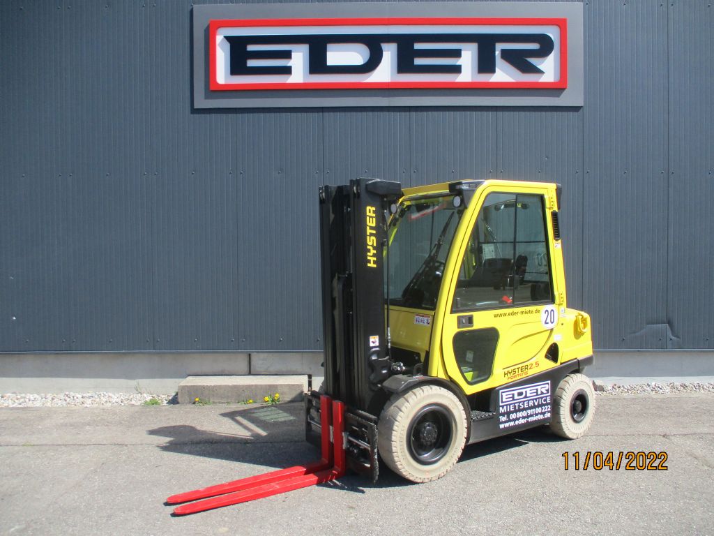 Hyster H 2.5FT Dieselstapler www.eder-stapler.de