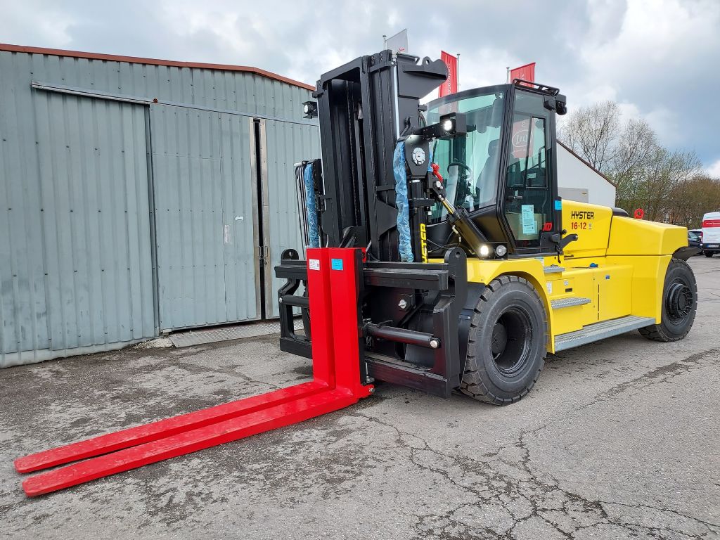 Hyster NEUGERT - H 16XD12 - Triplexmast + Klimaanlage! Dieselstapler www.eder-stapler.de