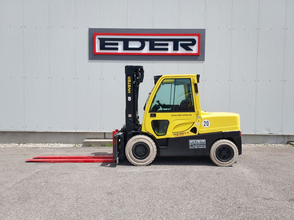 Hyster H 5.5FT Dieselstapler www.eder-stapler.de