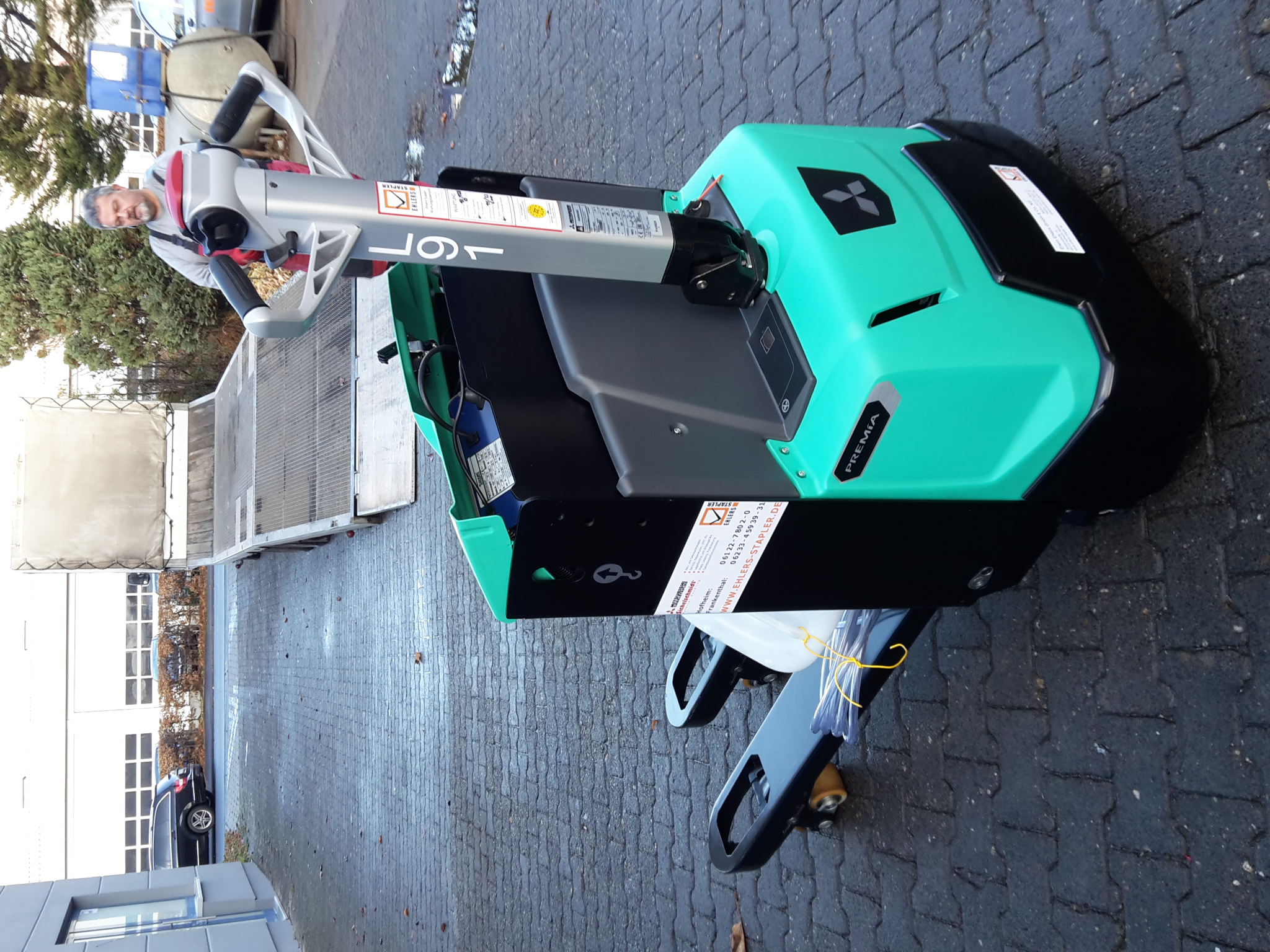 Mitsubishi PBP16N2 Niederhubwagen ehlers-stapler.de