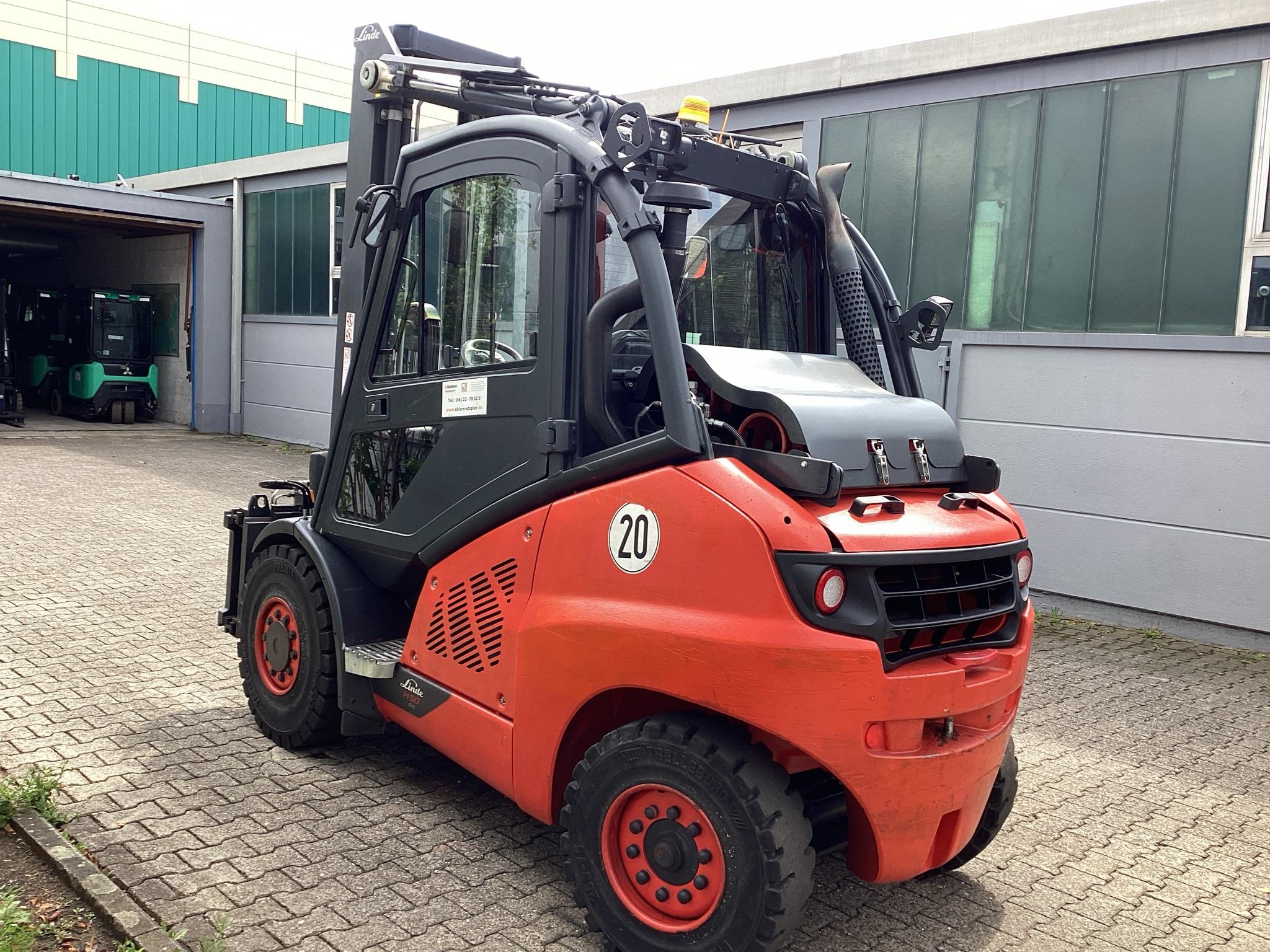 Linde H50T-02 Treibgasstapler ehlers-stapler.de