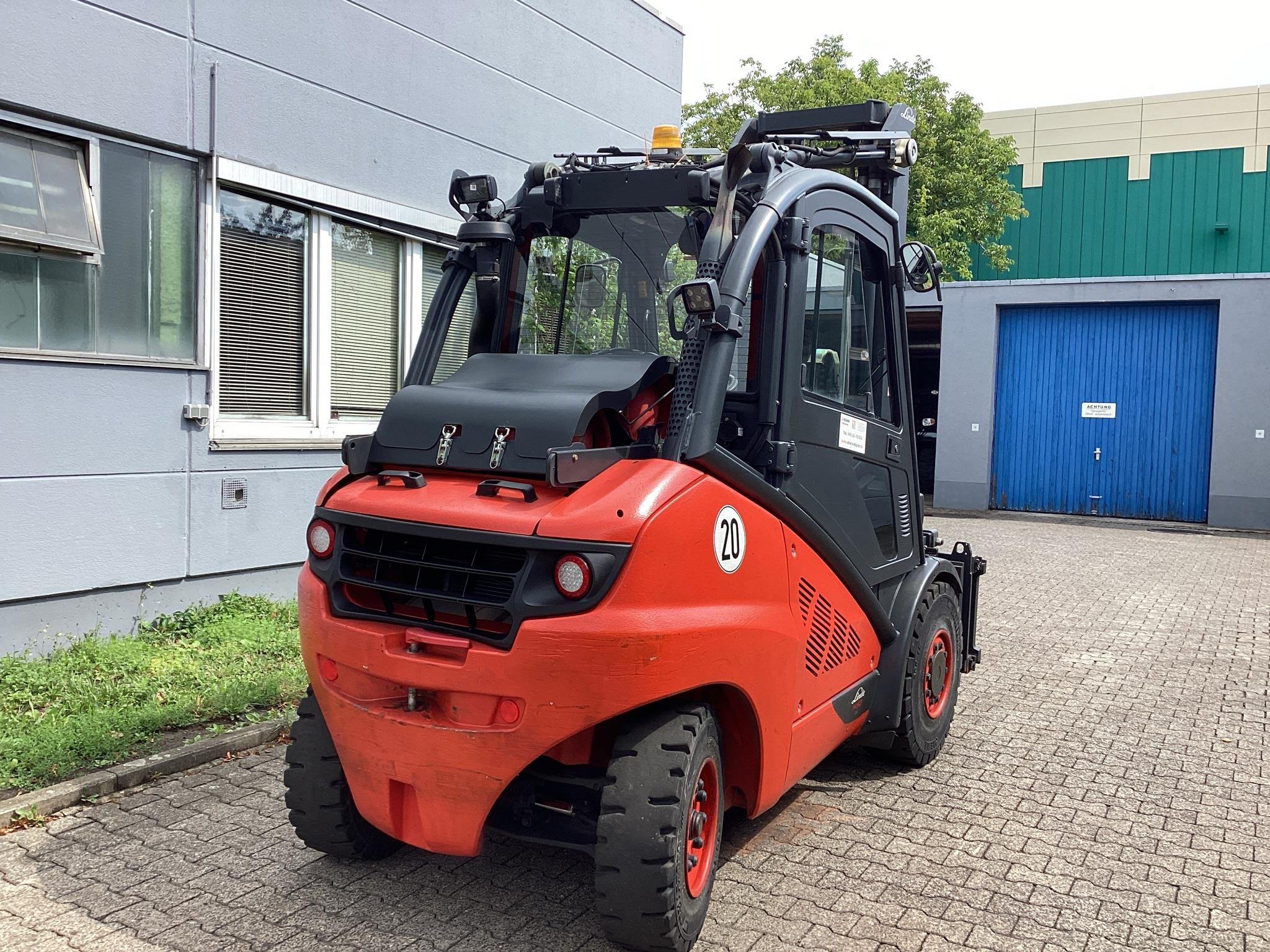 Linde H50T-02 Treibgasstapler ehlers-stapler.de