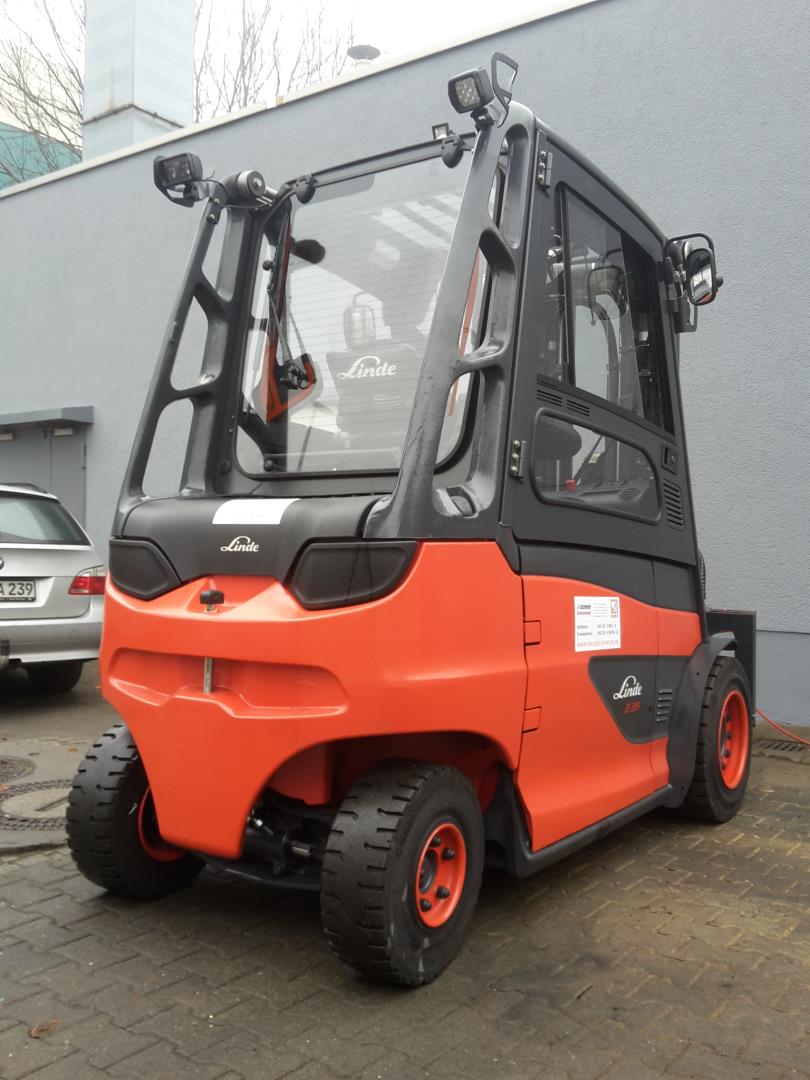 Linde E35-600H Elektro 4 Rad-Stapler ehlers-stapler.de