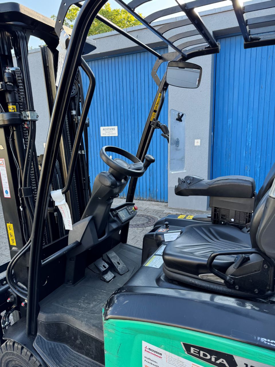 Mitsubishi FB16ACNT Elektro 3 Rad-Stapler ehlers-stapler.de