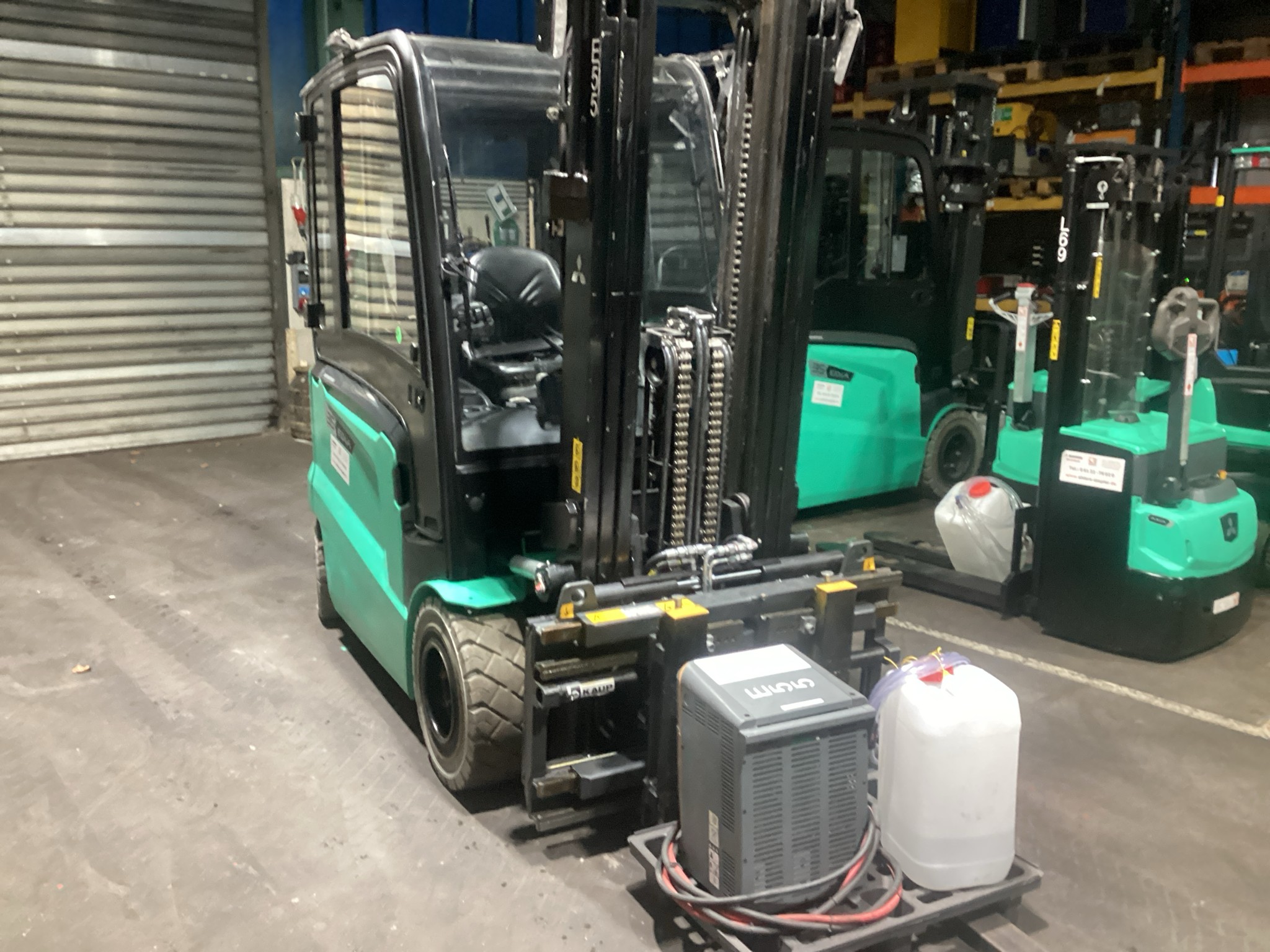 Mitsubishi FB35N EDIA EX Elektro 4 Rad-Stapler ehlers-stapler.de