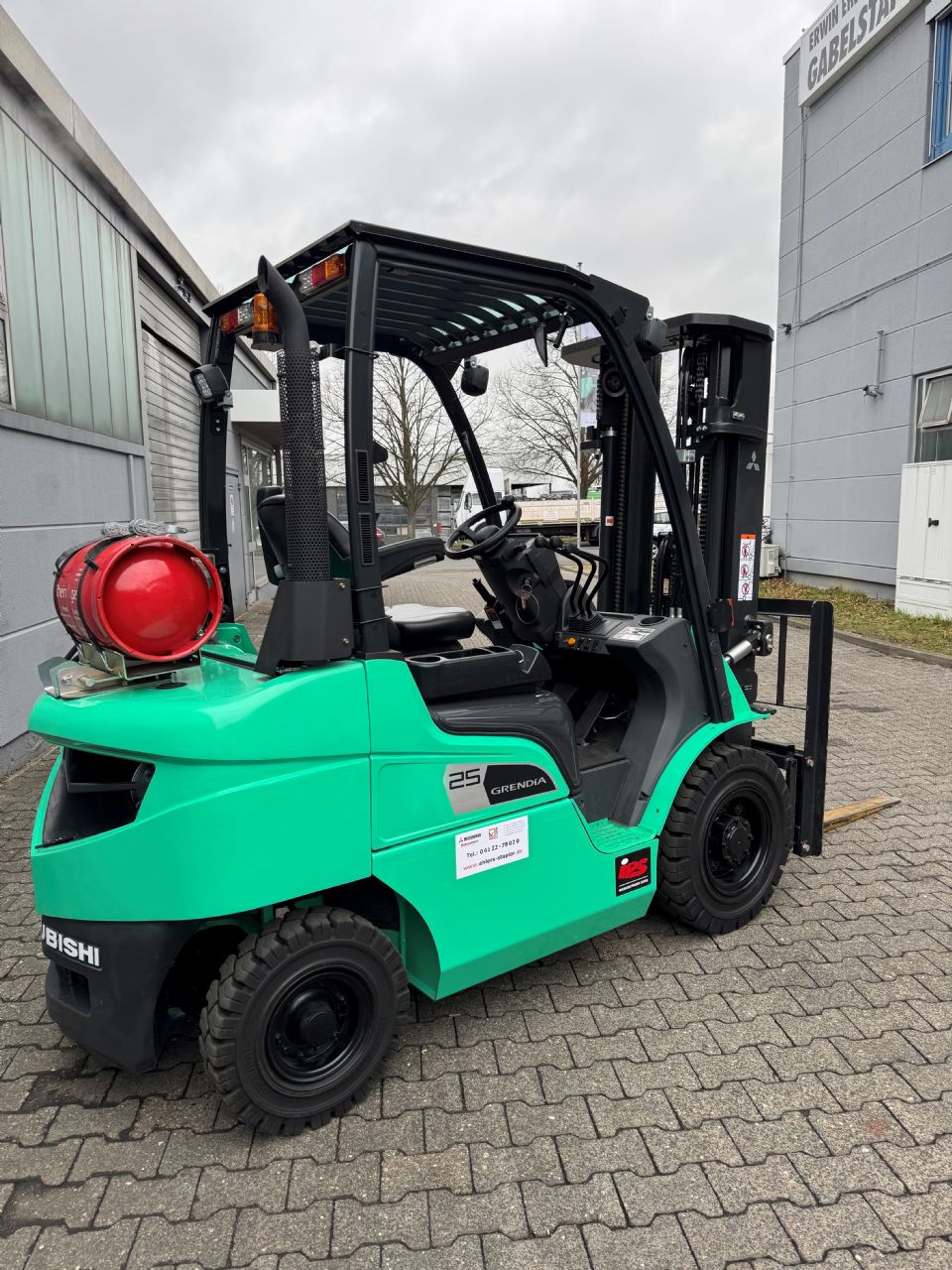 Mitsubishi FG25N Treibgasstapler ehlers-stapler.de