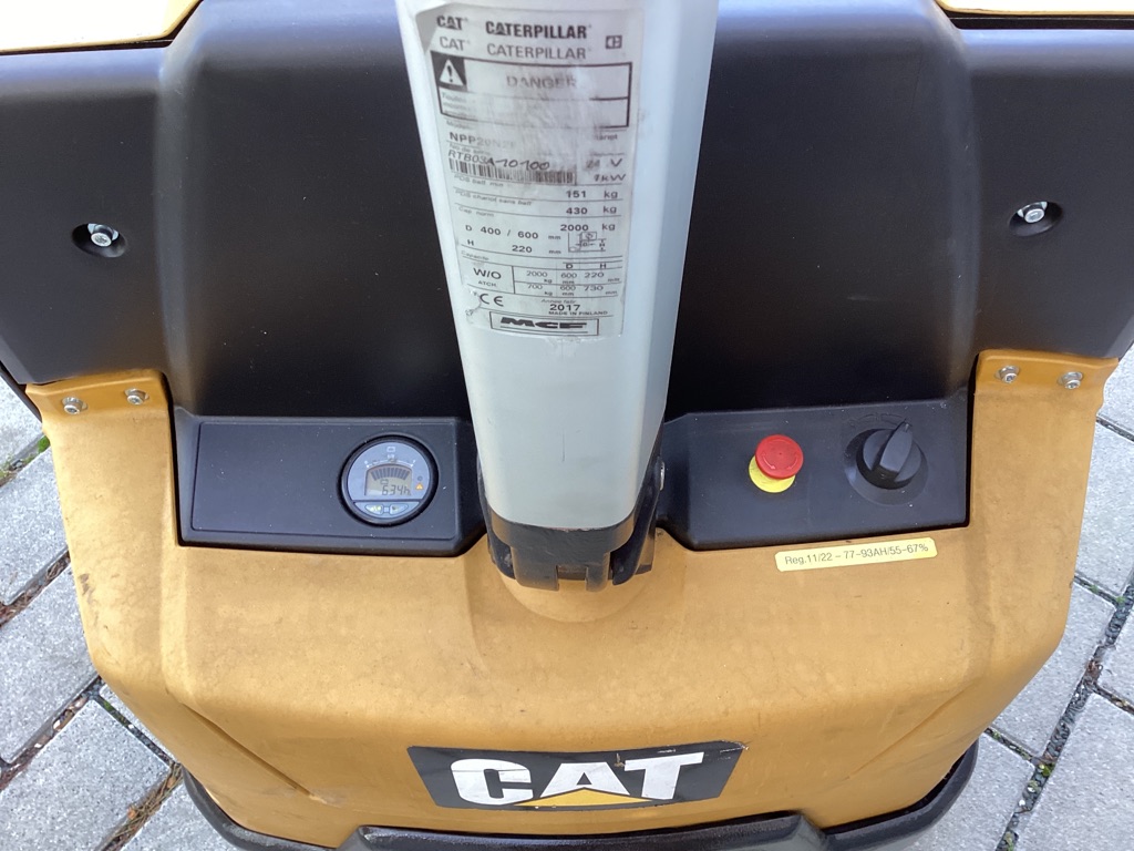 Caterpillar NPP20N2E Niederhubwagen ehlers-stapler.de