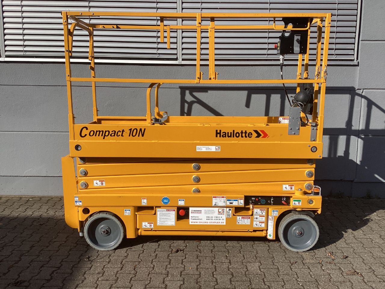 Haulotte Compact 10N Scherenarbeitsbhne ehlers-stapler.de
