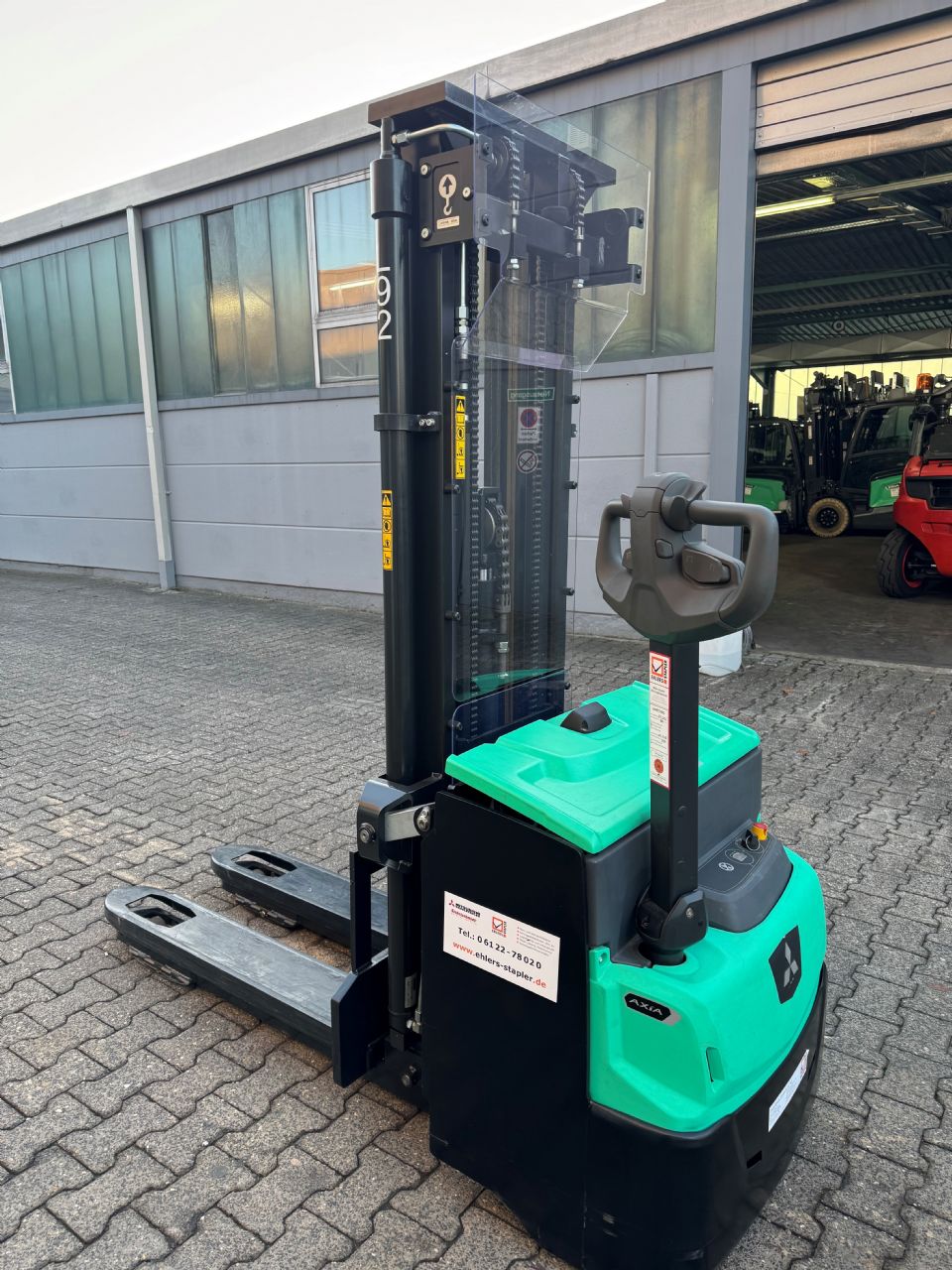 Mitsubishi SBP12N3I Hochhubwagen ehlers-stapler.de