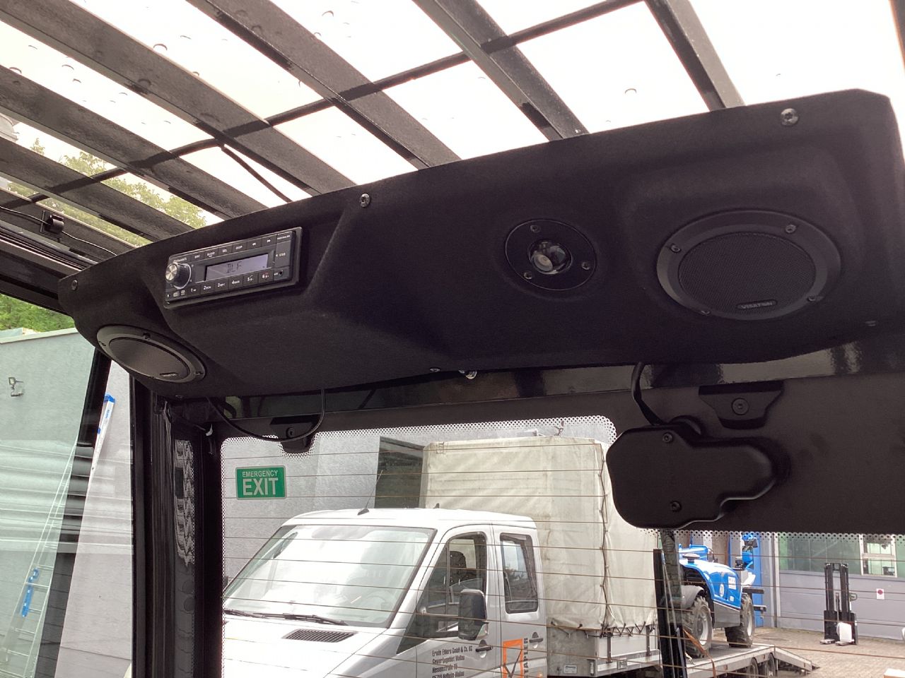 Mitsubishi FB55NH Elektro 4 Rad-Stapler ehlers-stapler.de