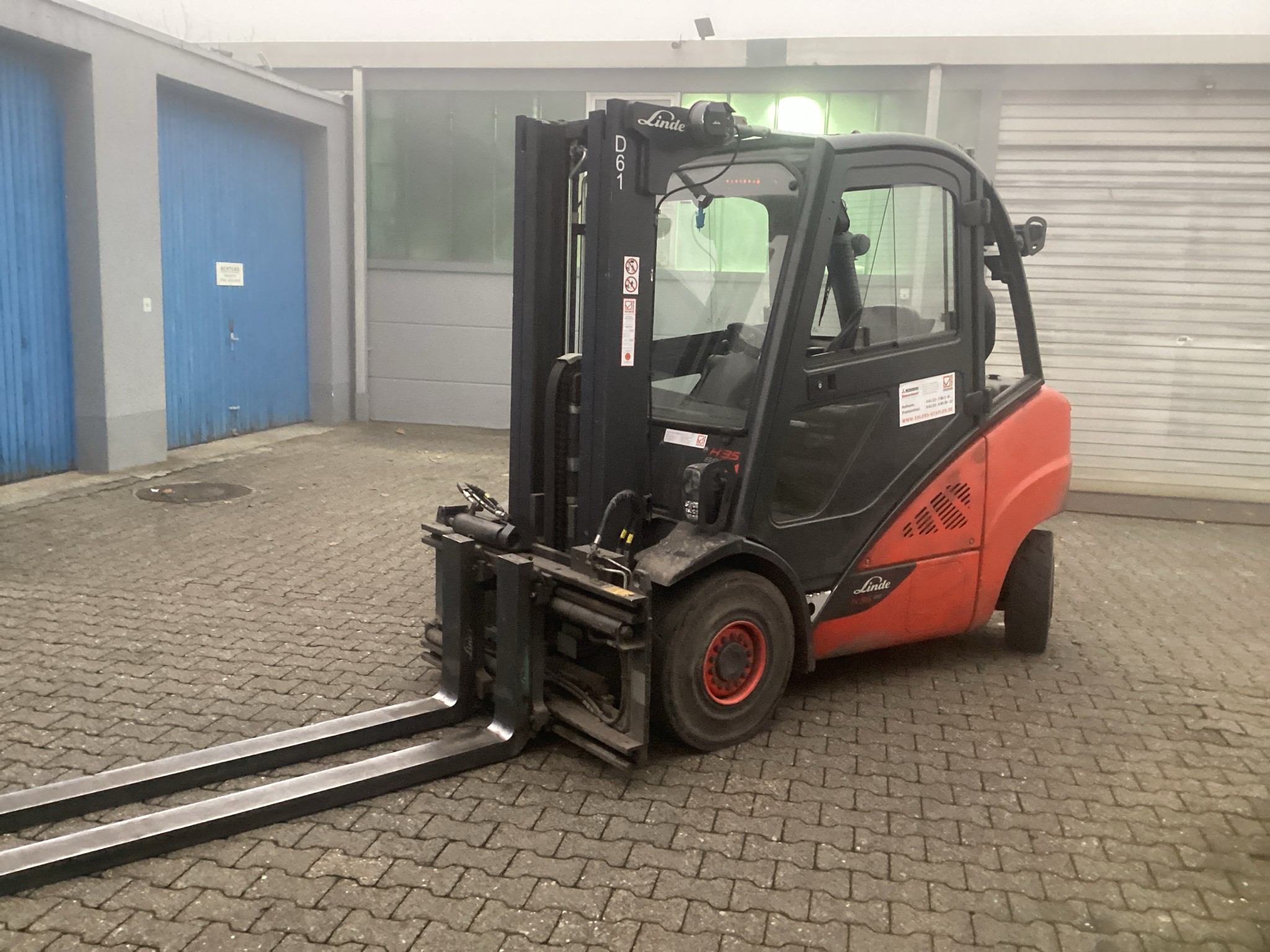 Linde H35D Dieselstapler ehlers-stapler.de