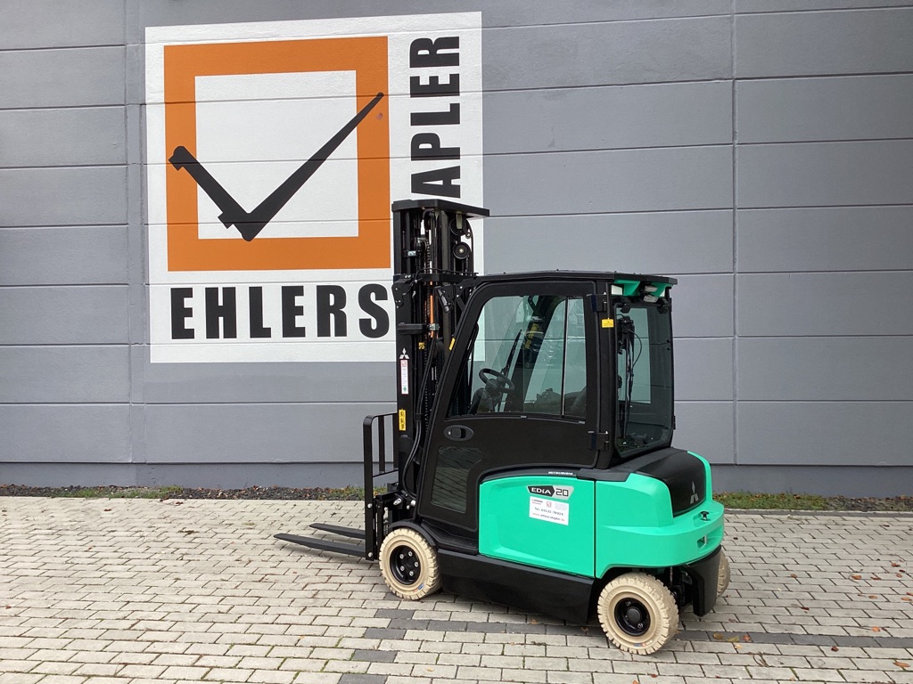 Mitsubishi FB20N2 Elektro 4 Rad-Stapler ehlers-stapler.de