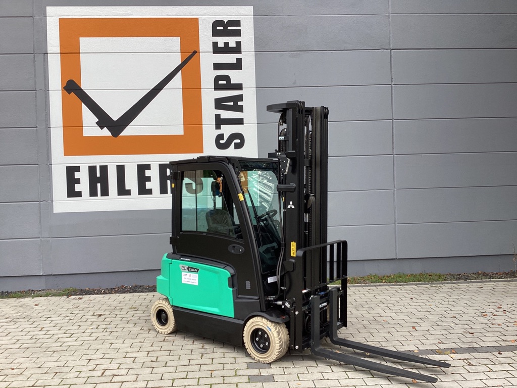 Mitsubishi FB20N2 Elektro 4 Rad-Stapler ehlers-stapler.de