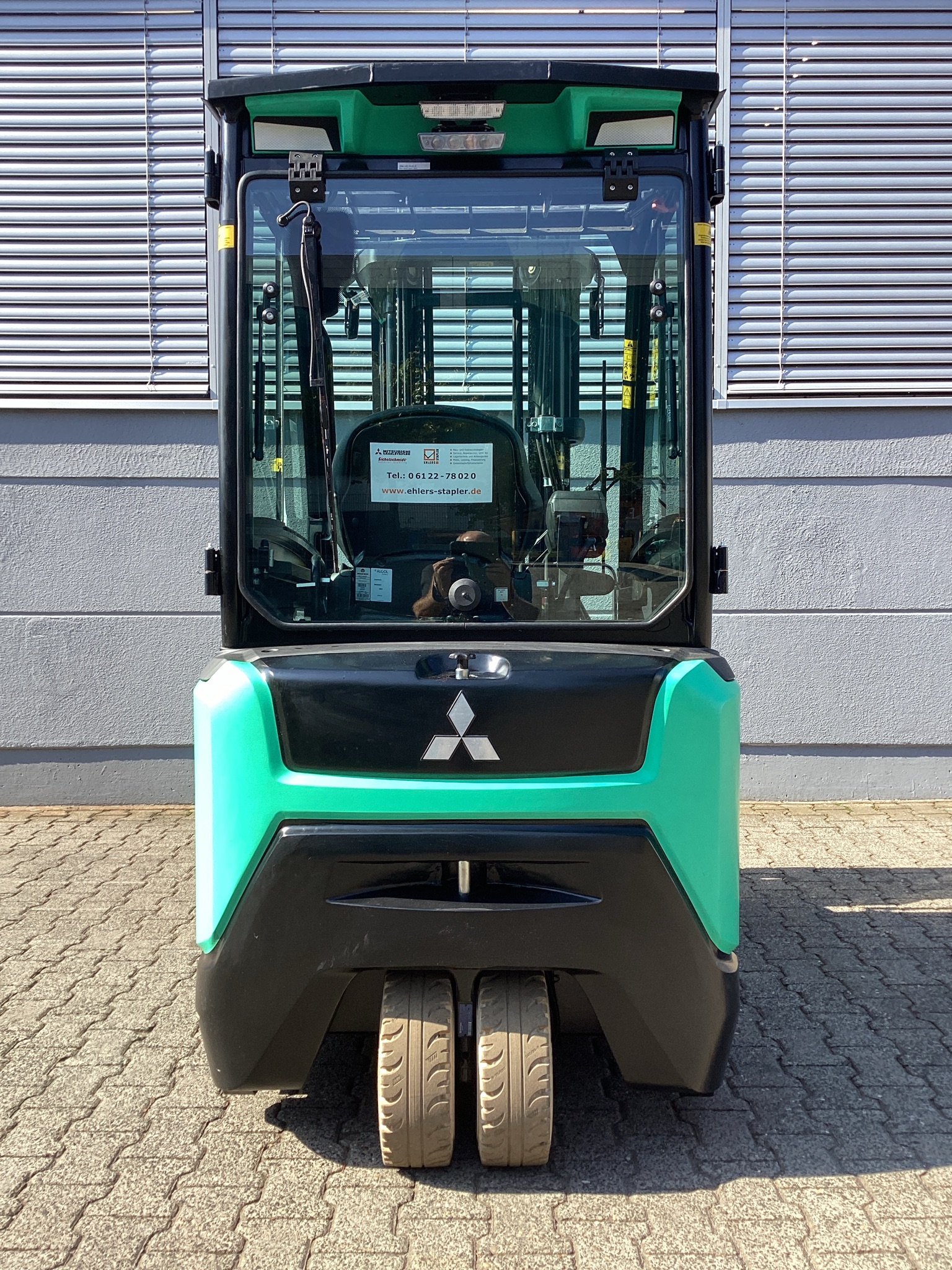 Mitsubishi FB20N2T Elektro 3 Rad-Stapler ehlers-stapler.de