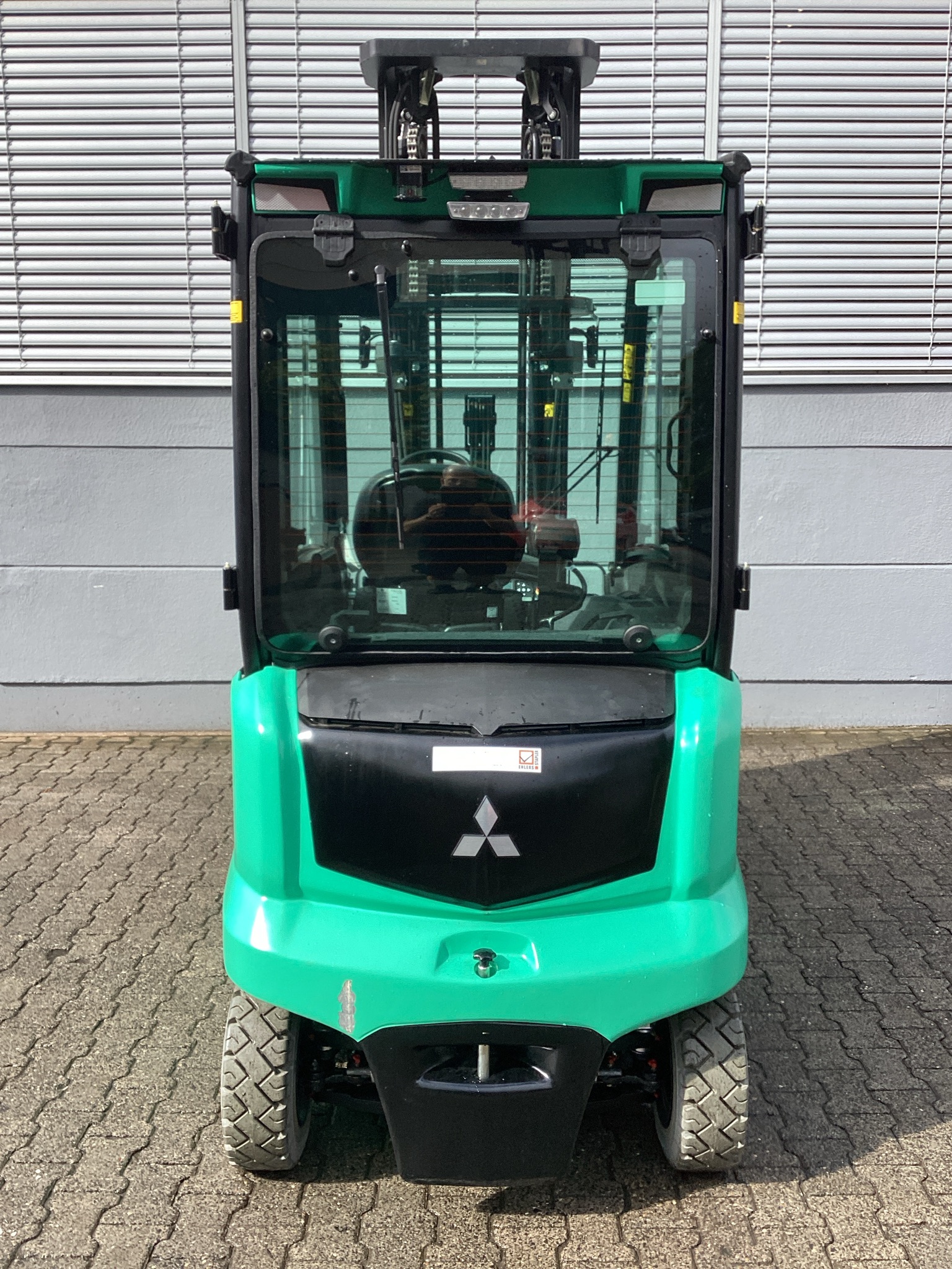 Mitsubishi FB35AN Elektro 4 Rad-Stapler ehlers-stapler.de