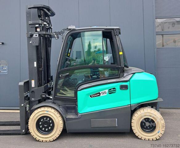 Mitsubishi FB55NH Elektro 4 Rad-Stapler ehlers-stapler.de