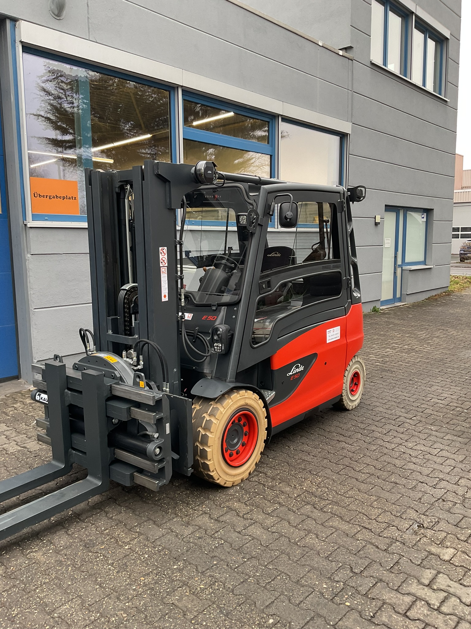 Linde E50 / 600L Elektro 4 Rad-Stapler ehlers-stapler.de