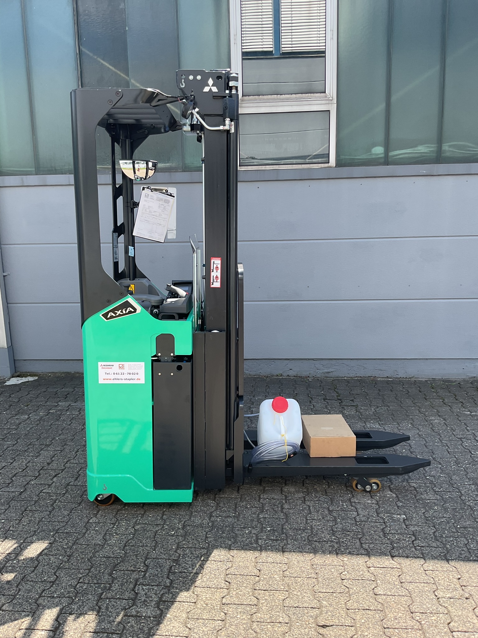 Mitsubishi SBR16N2I Fahrerstandstapler ehlers-stapler.de