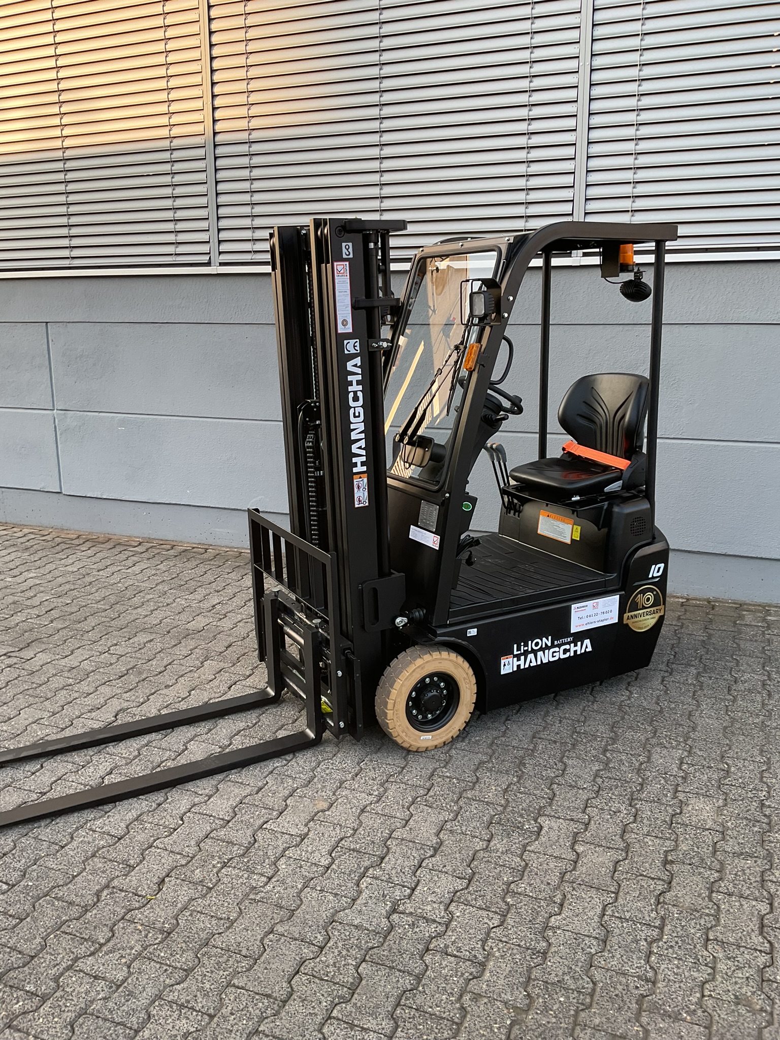 Hangcha CPDS10-XJ2-I Elektro 3 Rad-Stapler ehlers-stapler.de