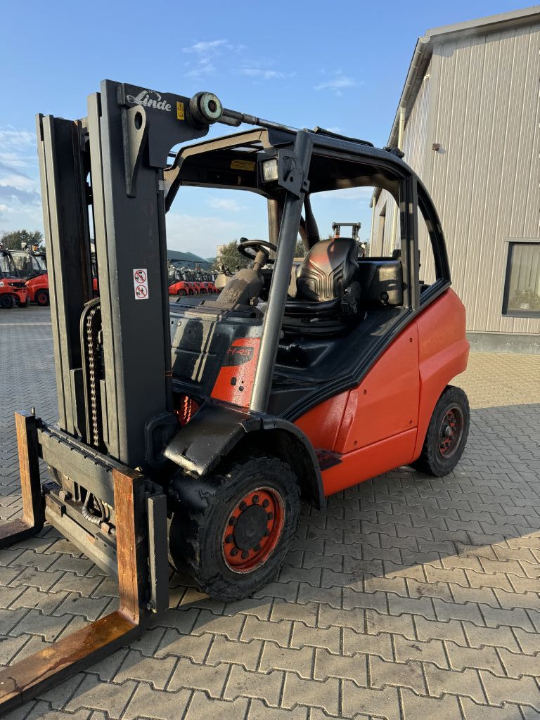 Linde H45D Containerf�hig Diesel Forklift www.emslift.de