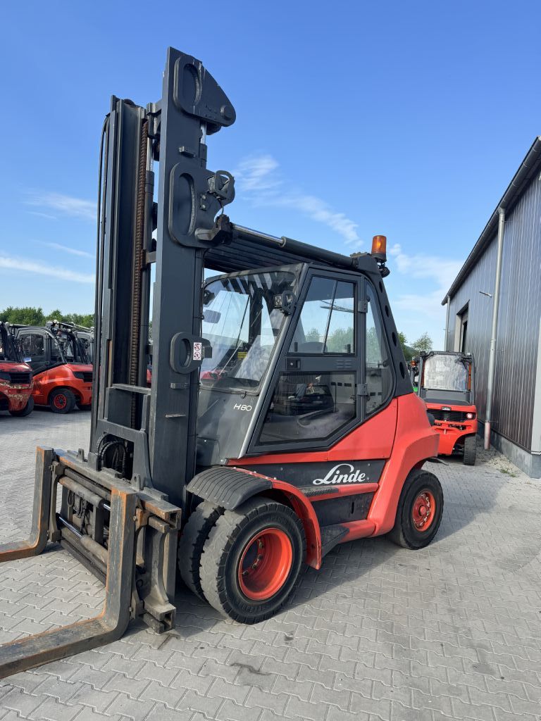 Linde H80D Diesel Forklift www.emslift.de