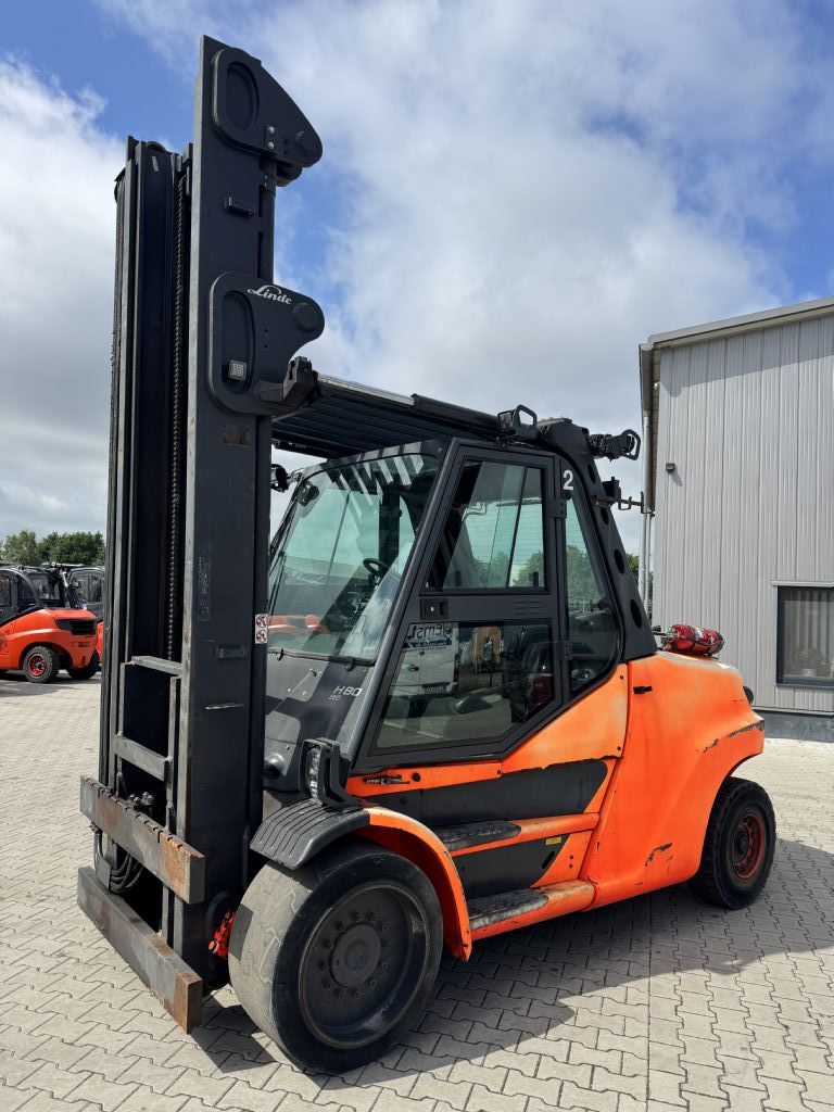 Linde H80D-03/1100 Dieselstapler www.emslift.de
